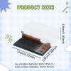 1/64 Model Car Display Case with Diorama Base for Tiny Vehicles, Rose red Shrub view 3