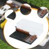 1/64 Model Car Display Case with Diorama Base for Tiny Vehicles, Rose red Shrub view 4