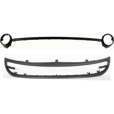 AINNUDSE Valance Kit for VW for Beetle 2001-2005 Front Spoiler Primed with Fog Lamp Trim (Plastic)