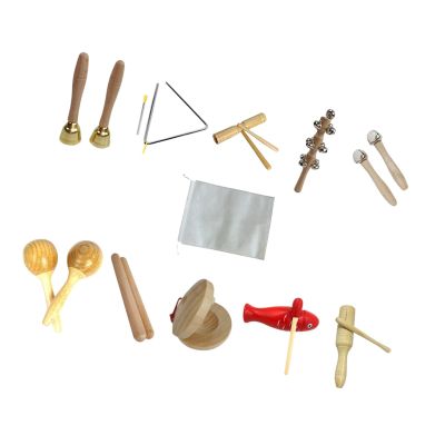 10Pcs Kids Musical Instruments Set Creative Early Learning Birthday Gift
