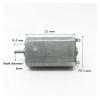 10PCS 180 DC electronic starter DC 2.4V-6V 3V 3.7V 5V High Speed FF-180SH electronic starter Precious Metal Brush Shaft Dia 2mm view 2