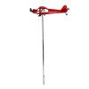Qudinip Airplane Wind Spinner, 10.6 Inch Iron Metal Windmill Outdoor Decorative Sculpture with Airplane Shape, for Garden Yard Lawn Farm Home Decor view 4