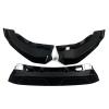 BaoHYeS Compatible with BMW G07 X7 LCI 2023-2024, Front Bumper, Splitter, Spoiler, Diffuser, Protective Cover, Body Kits, Accessories, Auto Tuning Parts (Black BR view 1