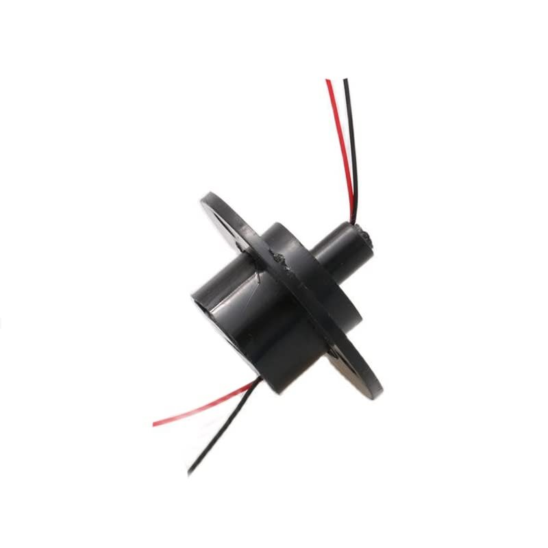 1PC Mini Rotary Slip Ring 2/4/6/8/12/18/24/36 Channels 1-2A Conductive Joint Connectors for Electrical Applications(Dia 22mm 2ch 2A)