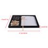 Ymiko Mini Meditation Sand Table Decoration Sensory Soothing Relaxation Desk Zen Garden with Rake Sand Rocks for Home Office Decor Size 21.5x17x1.2cm MDF Material (1) view 2