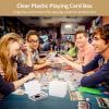 24 Clear Plastic Card Boxes, Snap Close Poker Deck and Trading Card Storage, Transparent Holder for Small Items Like Business Cards view 4