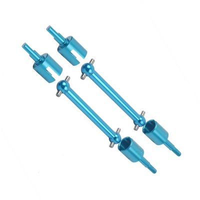 RC Car Transmission Shaft for Tamiya for TT-02B DT-02 DT-03 DF-02 CVD Upgrade Kit Metal Drive Shaft Set Propeller Joint Cup Dog Bone Transmission Shaft RC Car Parts