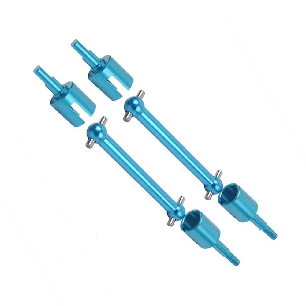 RC Car Transmission Shaft for Tamiya for TT-02B DT-02 DT-03 DF-02 CVD Upgrade Kit Metal Drive Shaft Set Propeller Joint Cup Dog Bone Transmission Shaft RC Car Parts