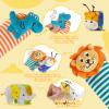 URMYWO Wrist Rattles for Baby - Rattle Socks - Foot Finder Set - Baby Toys for 0-12 Months Infant - Newborn Essentials - Early Learning Sensery Toys for Boys and Girls as Shower Gifts Valentines Gifts view 3