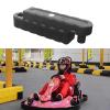 Jievmrs Go Kart Track Barrier Bumper Car Racing Track, Plastic Go Kart Runway Water-Filled Fence, Indoor Amusement Park/Outdoor Street Kid Bumper Car Track(Black,Large) view 1