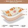 GOODOLD Cute Foxes Pattern Baby Play Mat 50x50 Inch One-Piece Soft Crawling Mat Waterproof Playmat with Non-Slip Bottom for Babies, Toddlers, and Infants view 4