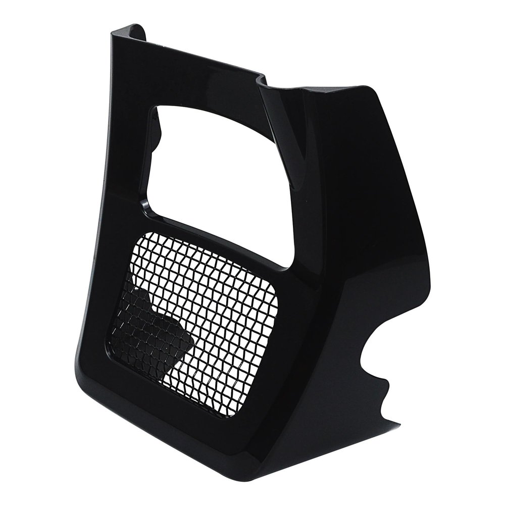Motorcycle Fairing Front Spoilers Radiator Chin Cover for Compatible with Road King Electra Street Glide FLHR FLTRX 17-2025 Glossy Black