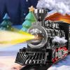 Classic Train Set Toy for Kids Toddler Ages 3-5 4-7, Toy Train Set with Spray, Light & Sound for Under Christmas Tree, Christmas Birthday Gifts Toys Train Set for Boys Kids Girls Ages 3-5 4-7 4-8 view 3