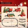Train Set for Kids 3-5 4-7 4-8, Classic Christmas Electric Train Toys Set with Locomotive Engine, Lights & Sound, Tracks for Christmas Tree, Toy Train Set Gift for 3 4 5 6 Years Old Kids Boys Girls view 2