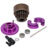 16T-21T Two Speed Gear Clutch Flywheel Set for HSP 94188 1/10 Nitro RC Car - Complete Kit with Bearings, Shoes, and Springs(Choose 4) view 2