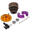 16T-21T Two Speed Gear Clutch Flywheel Set for HSP 94188 1/10 Nitro RC Car - Complete Kit with Bearings, Shoes, and Springs(Choose 4) view 4