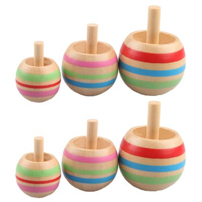 Vdaxvme Gyro Toy for Toddlers Over Wood Top Novelty Fine Motor Skills Gyro Children Gift Bag Sockets Decompression Toy for Adults Pressure Plate Fidget Toy