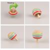 Vdaxvme Gyro Toy for Toddlers Over Wood Top Novelty Fine Motor Skills Gyro Children Gift Bag Sockets Decompression Toy for Adults Pressure Plate Fidget Toy view 2