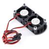 1/8th Upgrade Dual 30x30 Motor Cooling Fan Mount for Arrma 1/8 3S Infraction, Vendetta, Big Rock view 4