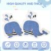 100 Pcs Under the sea party decorations Whale Napkins,Ocean Birthday Supplies Cocktail Beverage Napkins,for Underwater World Whale Theme Birthday Baby Shower Decorations,Serves 100 view 3