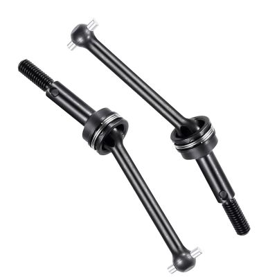 Compatible with Tamiya for TT02 1/10 RC Model Drift Car Upgrade Parts Accessories 2PCS Steel CVD Drive Shaft Front Rear for Universal RC Car Part Accessories