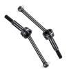Compatible with Tamiya for TT02 1/10 RC Model Drift Car Upgrade Parts Accessories 2PCS Steel CVD Drive Shaft Front Rear for Universal RC Car Part Accessories view 1