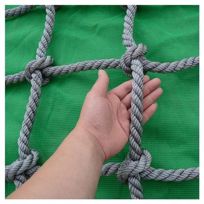 Rope Netting Climbing Anti-Wear Nylon Climbing Net for Kids Adult Rock Playground Tree Net Outdoor Nets for Mesh Indoor Woven Rope(10mm*10cm,1X1m/3.3X3.3ft)