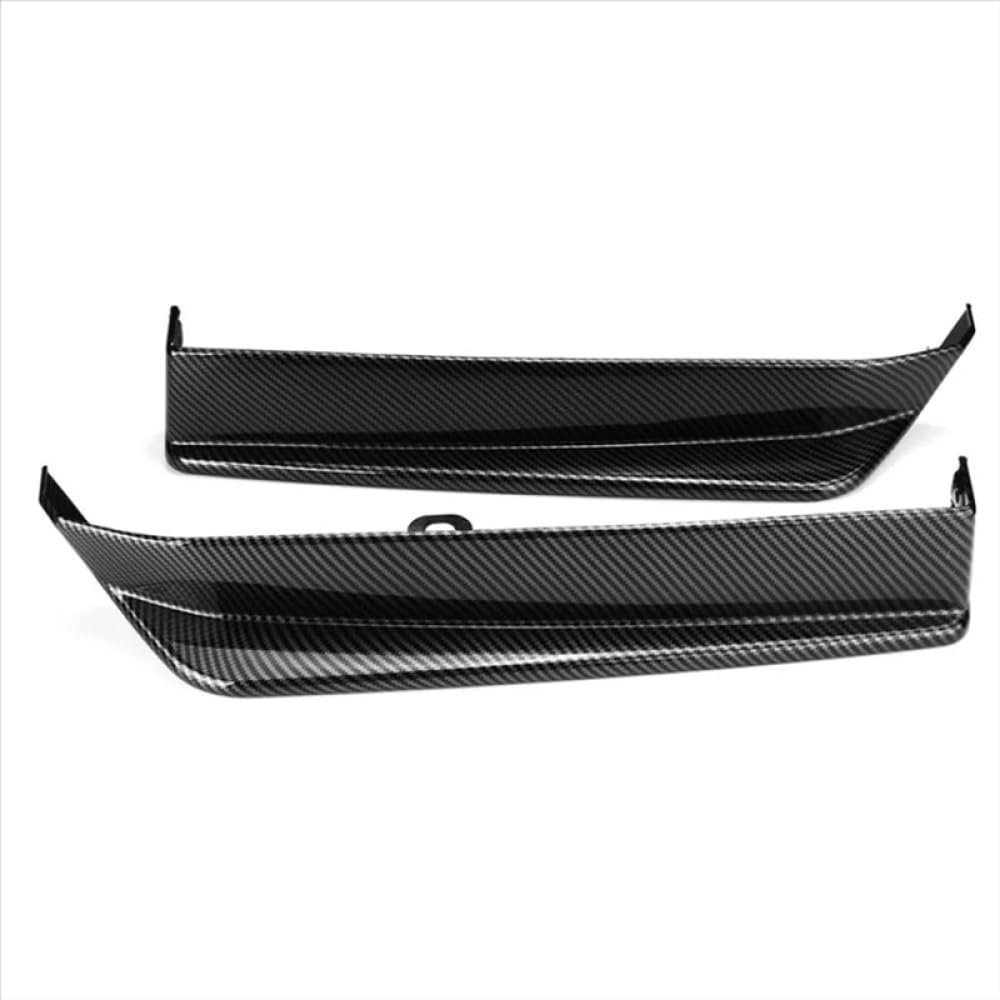 2PCS Rear Bumper Lip Aprons Spats Splitters Side Aprons Cap Spoiler Compatible With Impreza WRX STI Anti Scratch Add On Protection
