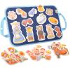 CHEFAN Felt/Flannel Board Story Set, PRECUT Felt Pieces for Preschool Toddlers Circle Time,Three Little Kittens,Old Woman Who Lived in Shoe,Little Miss Muffet,Jack and Jill view 1