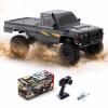 BEEZRC YKHOBBY 1/10 YK41011 Simulation LC79 RC Crawler,4WD Off Road RC Rock Truck, Manual Differential Lock, Brushed RC Climbing Car, Remote Control Car for Adults for Beginner-Friendly RTR Grey view 1