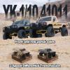 BEEZRC YKHOBBY 1/10 YK41011 Simulation LC79 RC Crawler,4WD Off Road RC Rock Truck, Manual Differential Lock, Brushed RC Climbing Car, Remote Control Car for Adults for Beginner-Friendly RTR Grey view 3