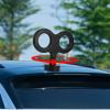 3D Car Wind Up Key, Wind Up Cars, Hood Ornament Cars Electric Rotating Spring Key, Car Roof Ornament, Automotive Exterior Accessories for Birthdays, Motorcycle view 3