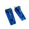 Aluminum Trim Tabs Compatible with TRAXXAS Spartan & SR RC Boat, Upgrade Accessories Part(Blue) view 1