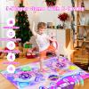 Mileonaim Dance Mat Toy Gift for Kids Ages 3 4 5 6 7 8 9 +, 2 Player Electronic Dance Pad with Music & Lights, for Boys and Girls Fun Floor Game for Birthdays, Christmas, Active Play at Home view 4