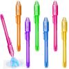 iGeeKid 6 Pack Invisible Ink Pen with UV Light,Christmas Party Favor for Kids Gift Bag, Stocking Stuffers for Kids, Secret Spy Pens Magic Disappearing Ink Markers for Goodie Bags Xmas, New Year's Eve view 1