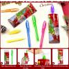 iGeeKid 6 Pack Invisible Ink Pen with UV Light,Christmas Party Favor for Kids Gift Bag, Stocking Stuffers for Kids, Secret Spy Pens Magic Disappearing Ink Markers for Goodie Bags Xmas, New Year's Eve view 4