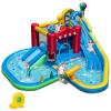 HONEY JOY Inflatable Water Slide with 950w Blower, Water Bounce House/Long Slide/Ramp/Climbing Wall, Water Cannon, Large Splash Pool, Wet Dry Combo Outdoor Blow Up Waterslides for Backyard Party Gift view 1