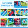 HONEY JOY Inflatable Water Slide with 950w Blower, Water Bounce House/Long Slide/Ramp/Climbing Wall, Water Cannon, Large Splash Pool, Wet Dry Combo Outdoor Blow Up Waterslides for Backyard Party Gift view 4