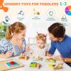 Paisure Montessori Busy Board for 1 Year Old, Sensory Activity Cube with Fine Motor Skills, Travel Activities Cube Gifts for Toddlers 1-3, Learning Education Toy for Baby Boy Girl Birthday Gifts view 4