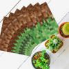 120 PCS Pixel Party Napkins Decorations Pixel Theme Disposable Birthday Tableware Set Includes Video Game Party Paper Tableware Set and Video Game Napkins for Kids Baby Gamer Shower Birthday Supplies view 4