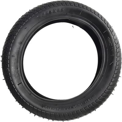 255X55 Inner and Outer Tire for Children Bike, Rubber Tyre for Three-Wheeled Baby Hand Push Inner and Outer Tire Accessories(Tire)