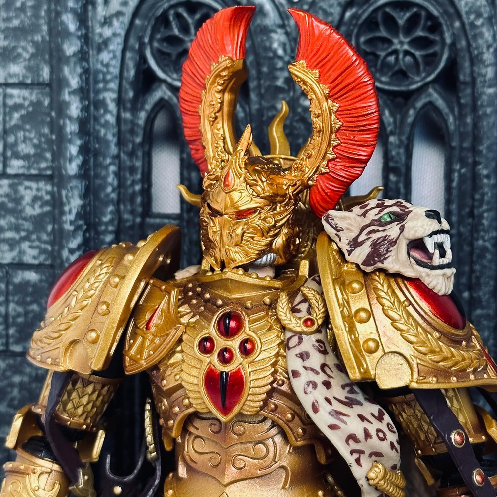 BEERISE WH Parts Helmet 02 Accessories BA - Sanguinius Primarch - PVC Soft Rubber Model Accessories Applicable to JOYTOY Products - Age 15 +