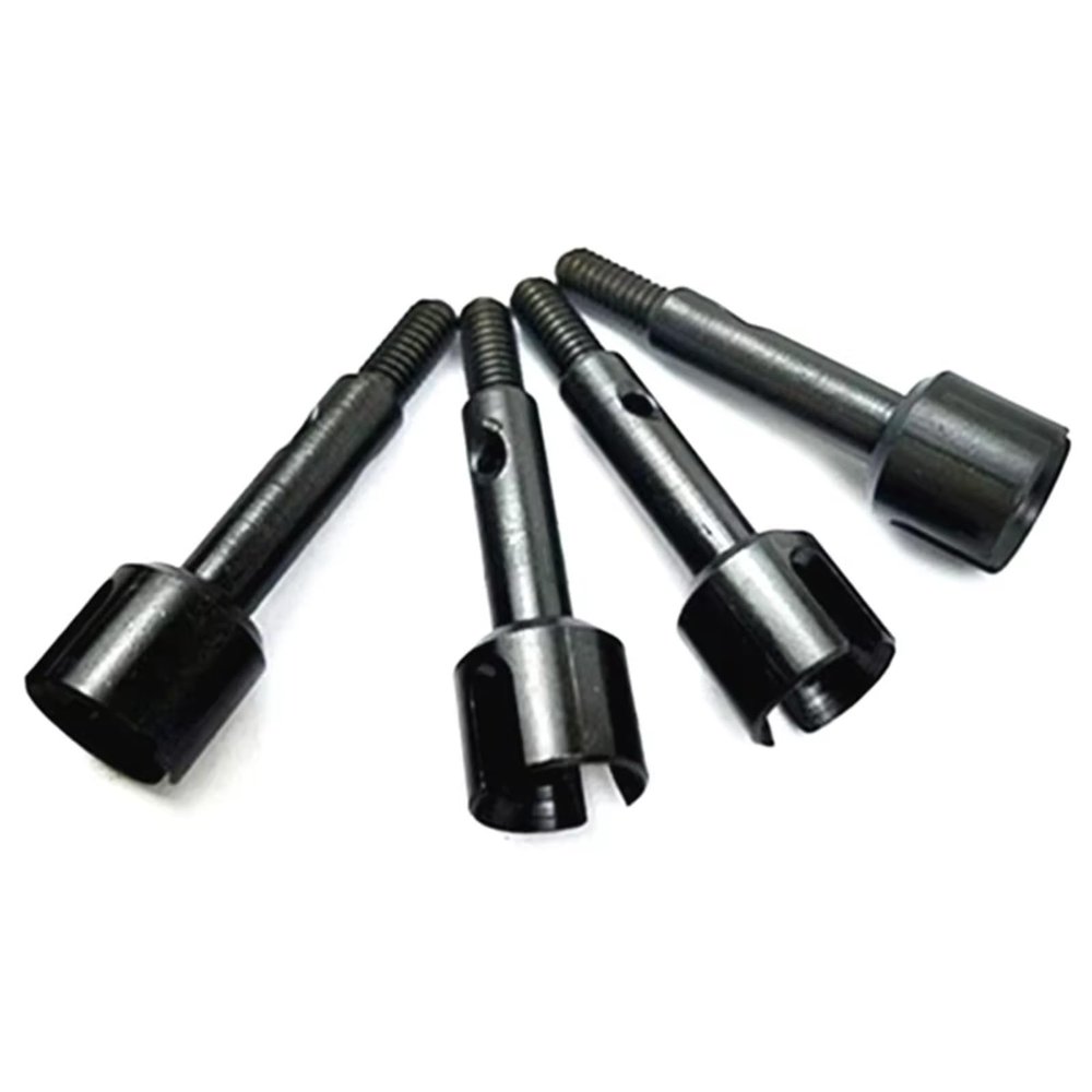 RC Differential Cup For Wltoys 144001 124019 124018 4pcs Metal Wheel Axle Drive Shaft Cup RC Crawler Vehicle Upgrade Parts Accessories