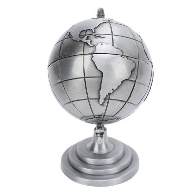 Asixxsix Globe Decorative Balls, 360 Degree Rotating Globe with Accurate Geographical Details for Office Home Decoration