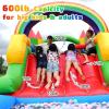 25FT Commercial Grade Bounce House for Adult, (Heavy Duty PVC)(950W UL Blower) Inflatable Obstacle Course, with Water Slide, Splash Water Pool Ball Pit, Large Backyard Lawn Party Game view 4