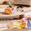 Baby Tissue Box Toy - Baby Sensory Toys 6-12 Months, Montessori Toys for 6 Month Old with 6 Crinkle Tissues & 10 Scarves, Tissue pulling Baby Toys for Valentines Day Gifts & Easter Basket Stuffers view 2