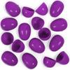 Gumball Megastore Empty Purple Easter Eggs  2000 Count Bulk Pack  Durable Plastic 2 Eggs in Vibrant Purple  Perfect for Easter Egg Hunts, Celebrations  Snap Shut & Reuse for Multiple Occasions view 1