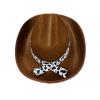 arzgul Cow Design Cowboy Hat Western Cowgirl Hat With Six Color Choices Cute Cow Themed Cowboy Hats For Girls view 3