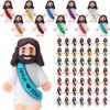50 PCS Little Pocket Jesus Figures, Rubber Baby Jesus Loves You Tiny Figurines in Bulk, Ideal Christian Gifts for Easter Egg Stuffers, VBS and Sunday School (Multicolor) view 1