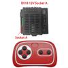 Electric Toy Car Remote Control Receiver 6V 12V 24V Compatible with 2.4G RC Various Models for Kids Vehicle Controller Replacement Part(RX18 A 12V Full set red) view 2